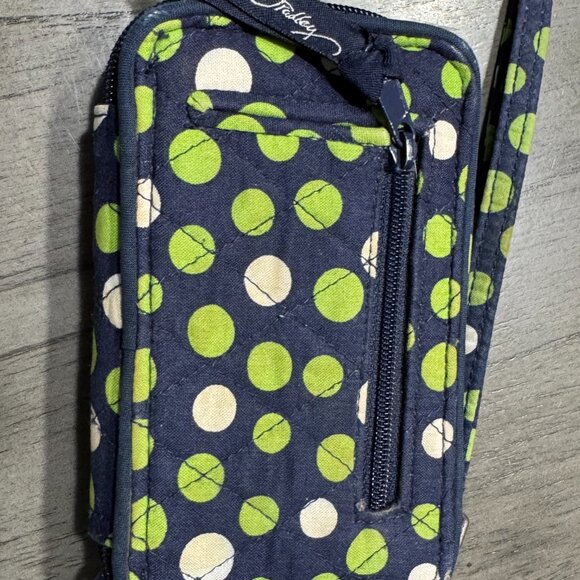 Vera Bradley Wristlet – Lilli Bell Polka Dot Pattern - Picture 4 of 6